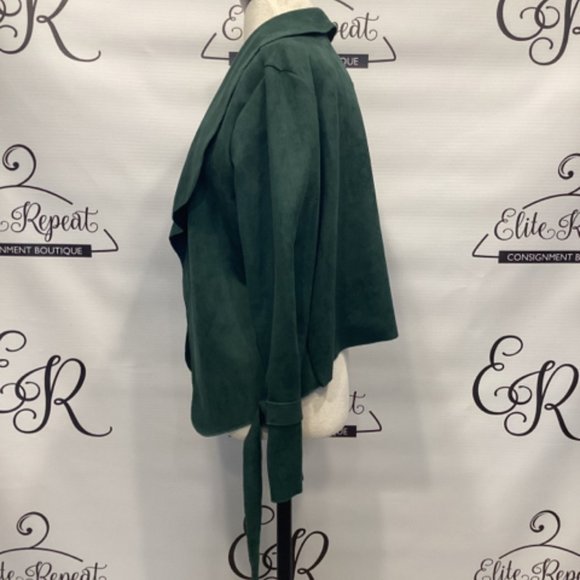 CAMISA SZ S FAUX SUEDE CROP JACKET - Picture 6 of 7